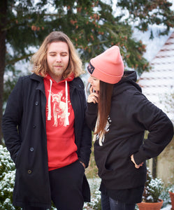 Mikina Gaston Nelítej nízko černá
